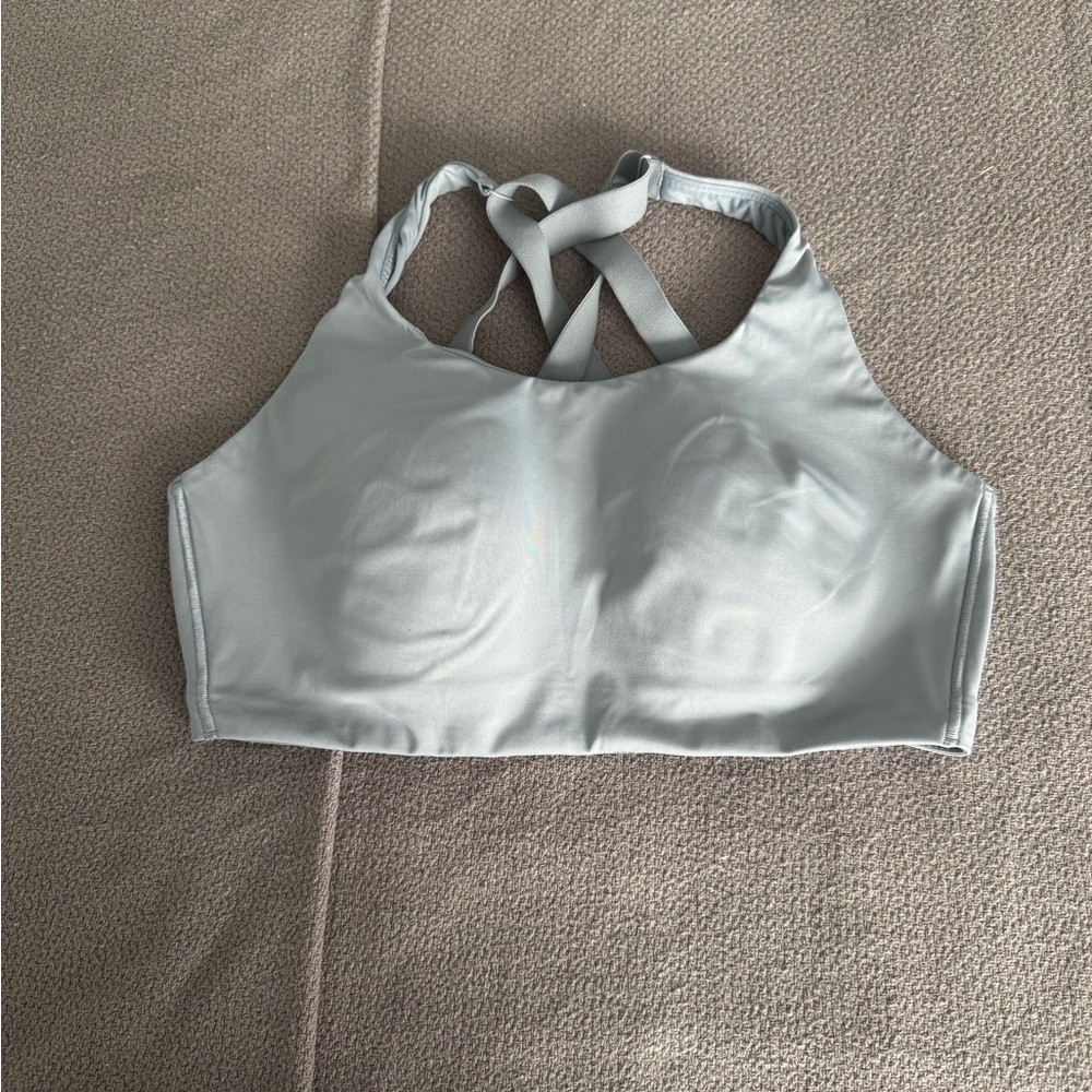 Lululemon Athletica Light Gray Sports Bra